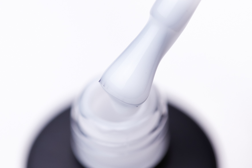 Molekula База для ногтей Base Nude coconut (белый молочный, эмаль), 12 мл
