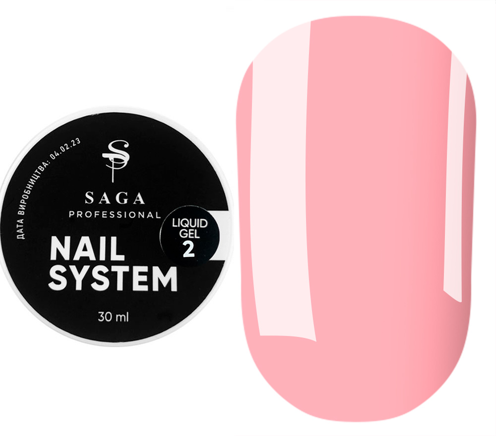 SAGA professional LIQUID GEL 02, 30 мл SAGA professional LIQUID GEL 02, 30 мл