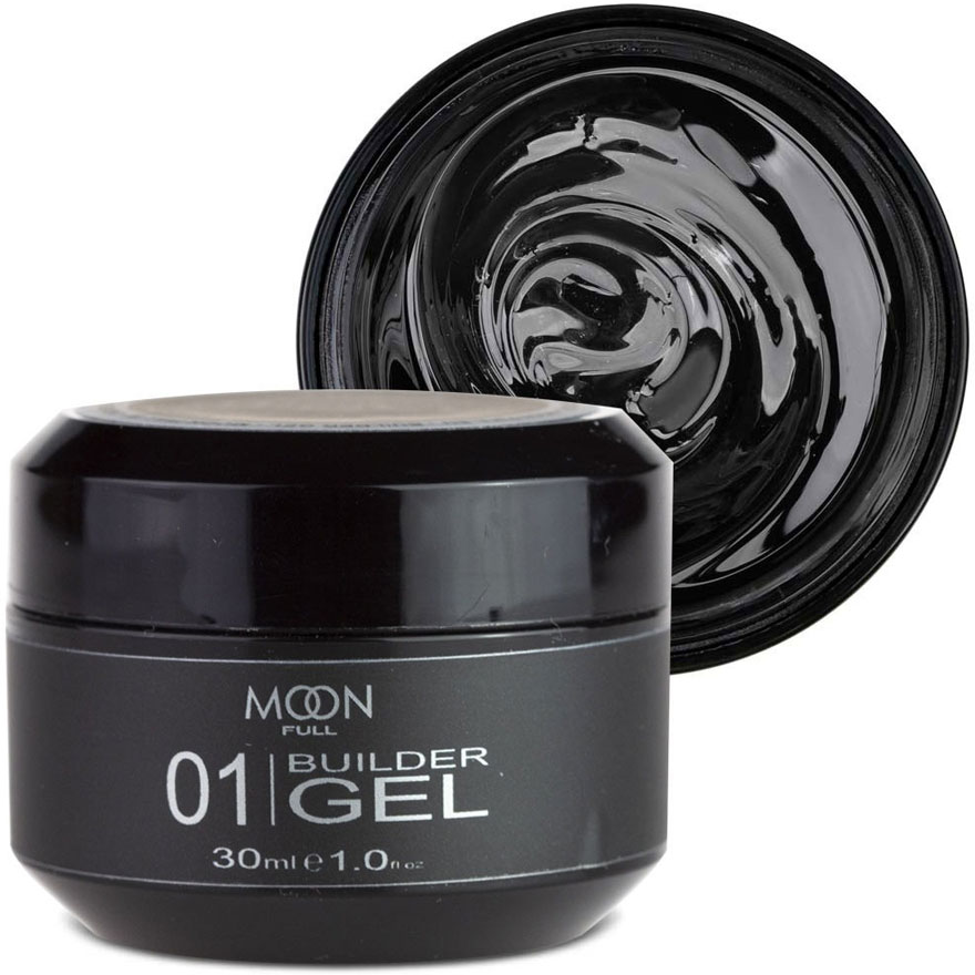 MOON FULL Builder Gel №01 (прозрачный), 30 мл