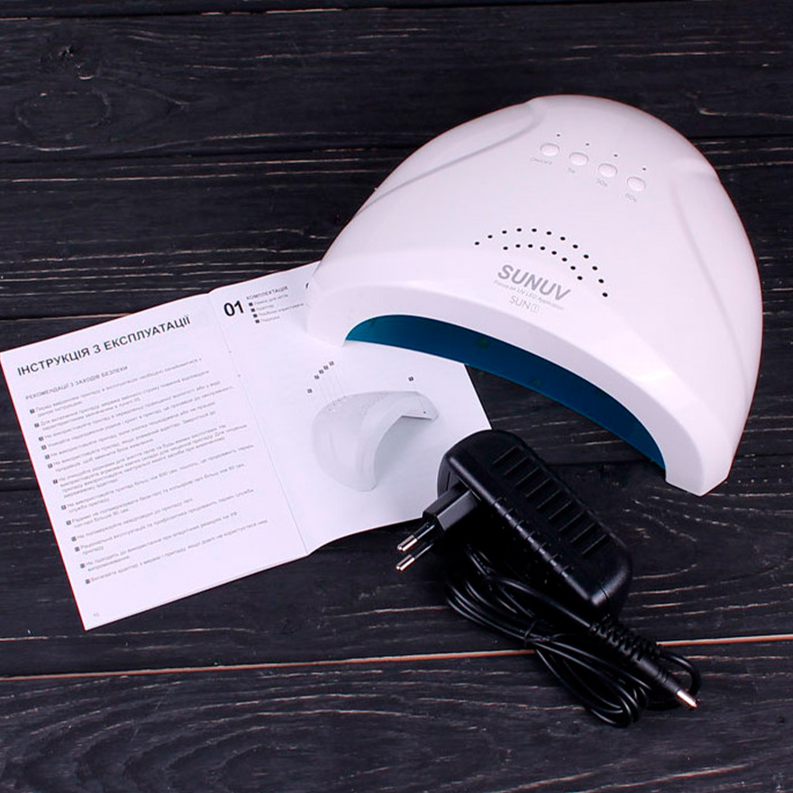 SUNUV New generation universal lamp SUN 1 White LED+UV 48Bt (1 year warranty)