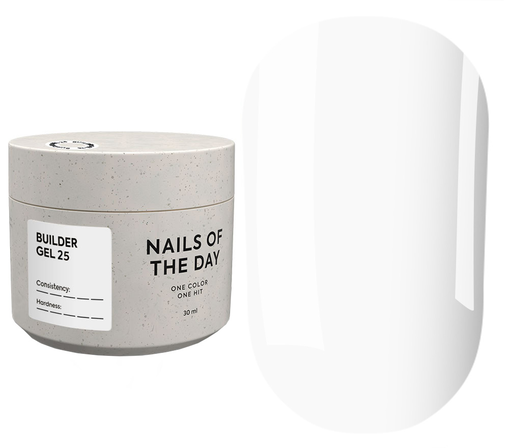 Nails Of The Day Гель для нігтів Builder gel 25, 30 мл