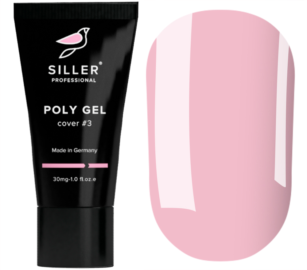 Siller Nail gel Poly Gel No. 3, 30 ml