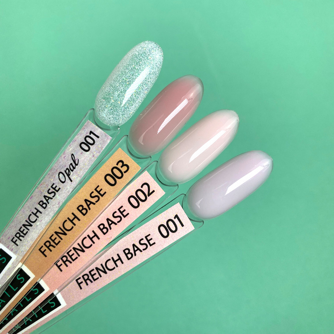 Kira Nails French Base Opal 001 (опал), 6 мл Kira Nails French Base Opal 001 (опал), 6 мл
