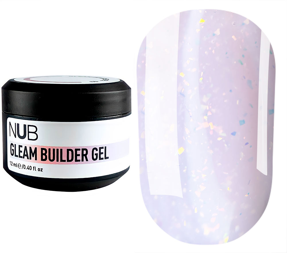 NUB Гель для ногтей Gleam Builder Gel №03, 12 мл NUB Гель для ногтей Gleam Builder Gel №03, 12 мл