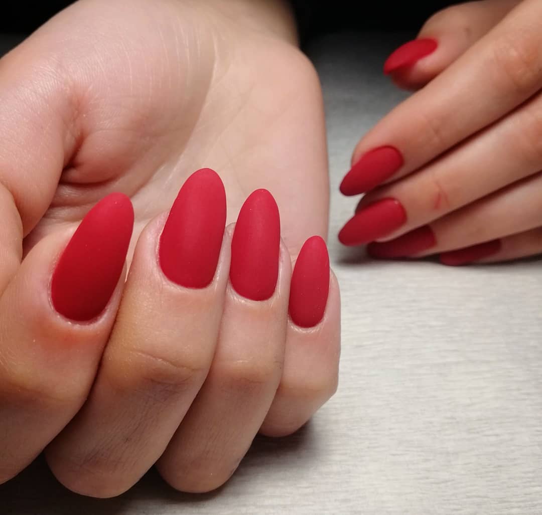 Гель-лак Kira Nails №040 (темно-червоний, емаль), 6 мл