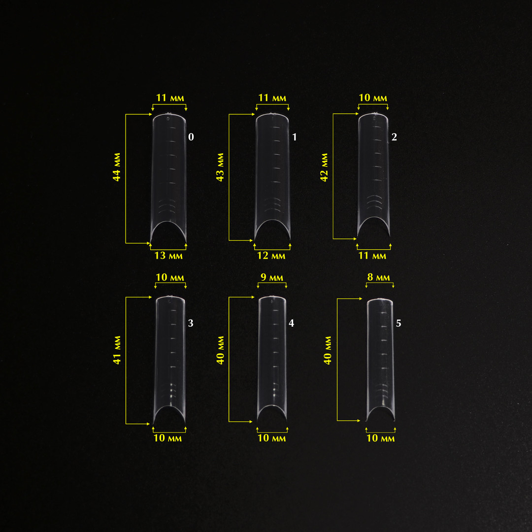 Komilfo Top Nail Forms, Arch - Верхні форми для нарощування, арочні, 120 шт Komilfo Top Nail Forms, Arch - Верхні форми для нарощування, арочні, 120 шт