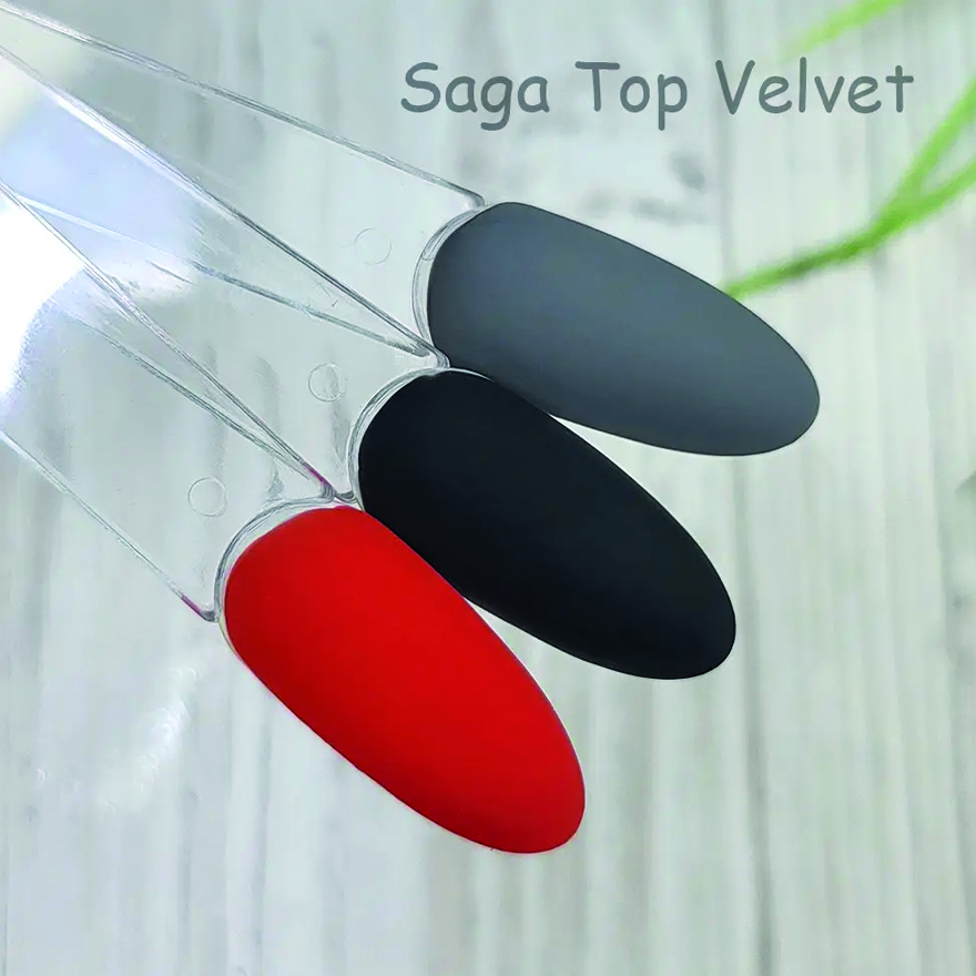 SAGA professional Matte top VELVET TOP, 9 ml