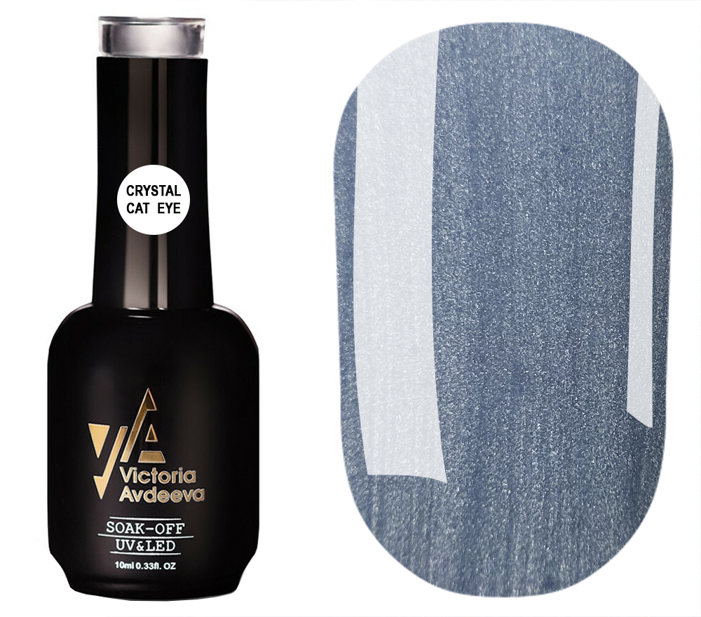 Victoria Avdeeva Gel nail polish Crystal Cat's Eye No. 024, 10 ml
