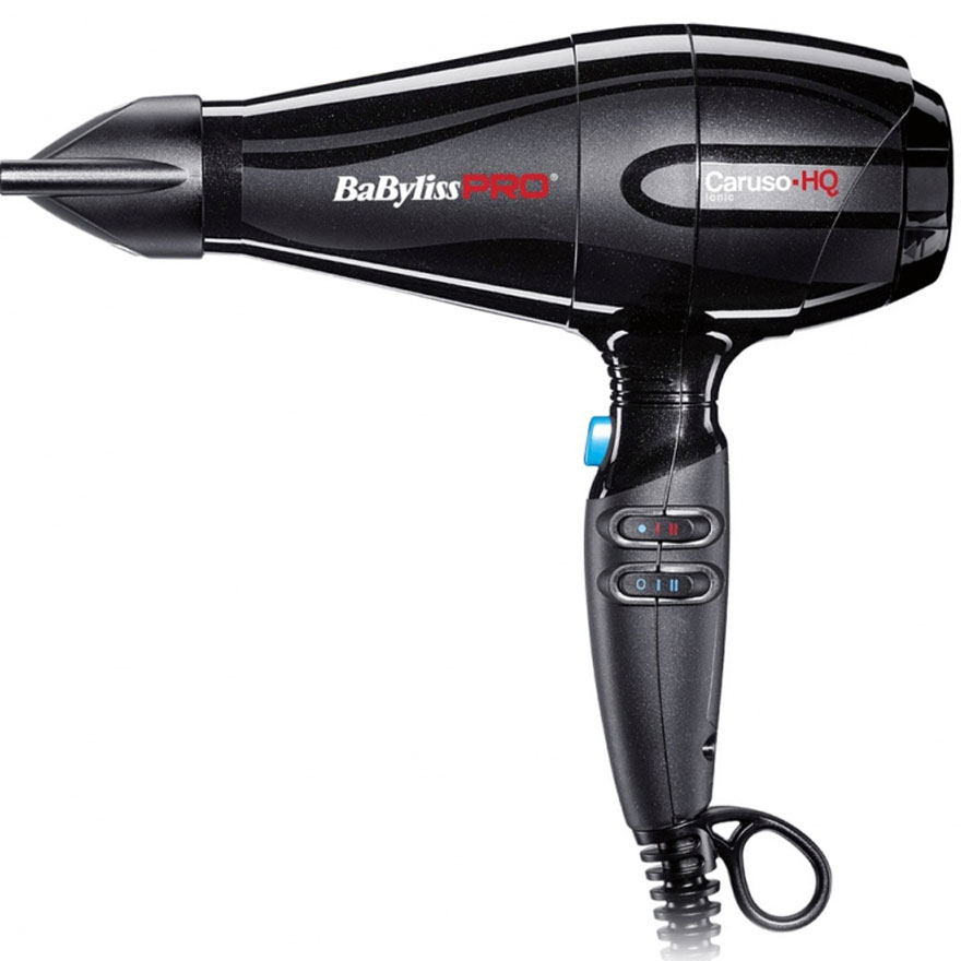 BaByliss PRO Hair dryer Caruso-HQ Special Edition 2400W, black