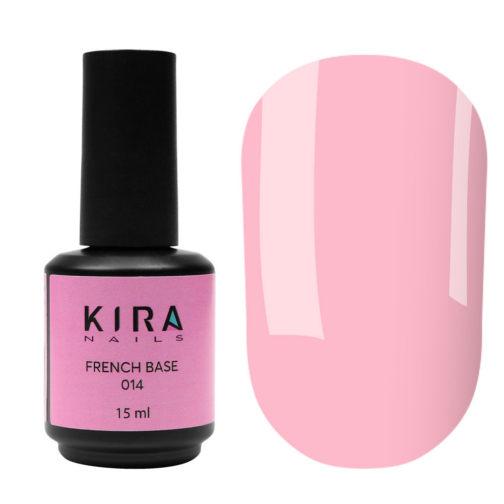 Kira Nails Френч база French Base 014, 15 мл