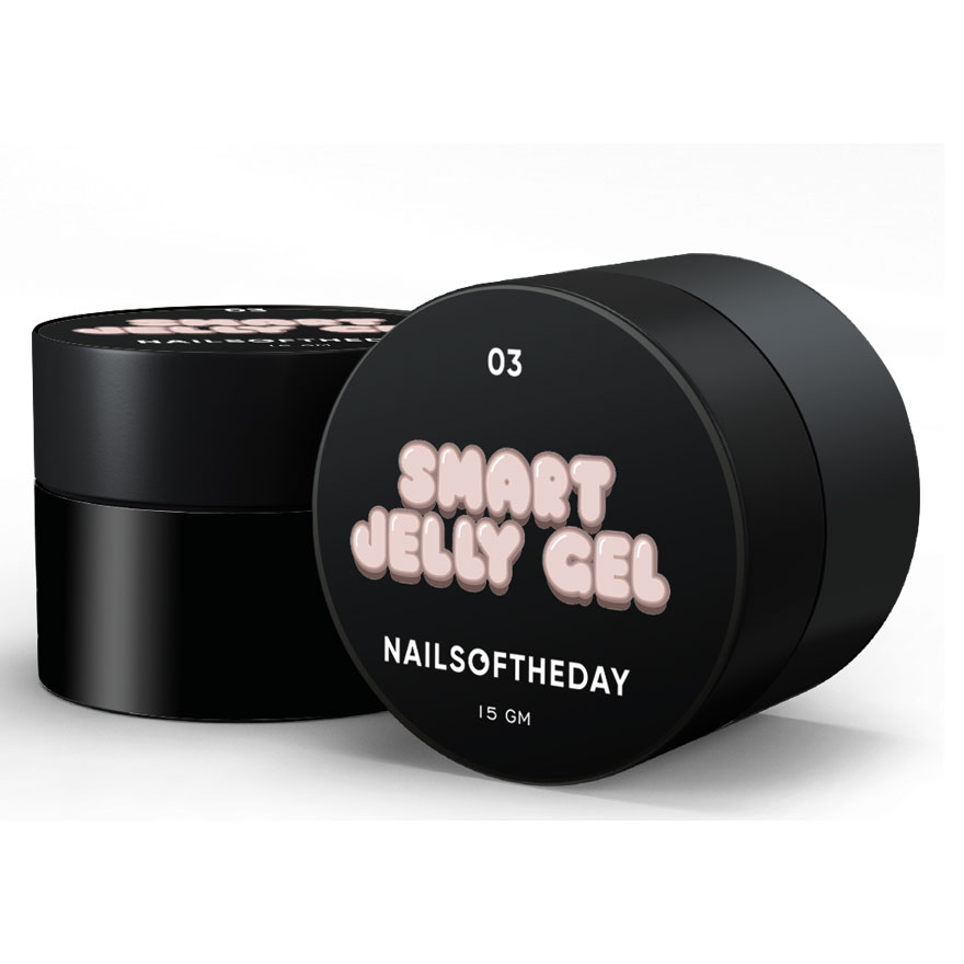 Nails Of The Day Nail gel Smart Jelly gel No. 03 (peach-beige), 15 ml