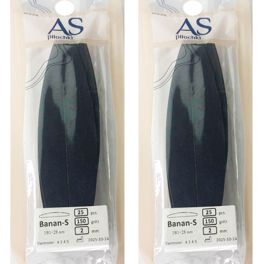 AS Replacement soft abrasive for BANANA-S, 150 grit (50 pcs)