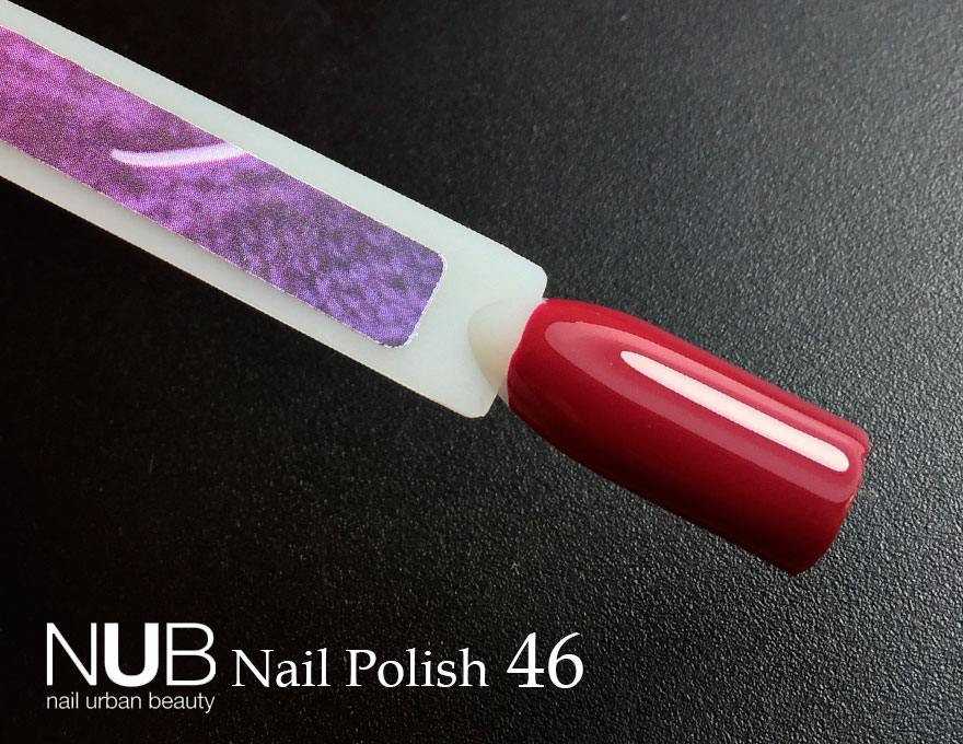 NUB 046 Cherry Queen nail polish (cherry, enamel), 14 ml
