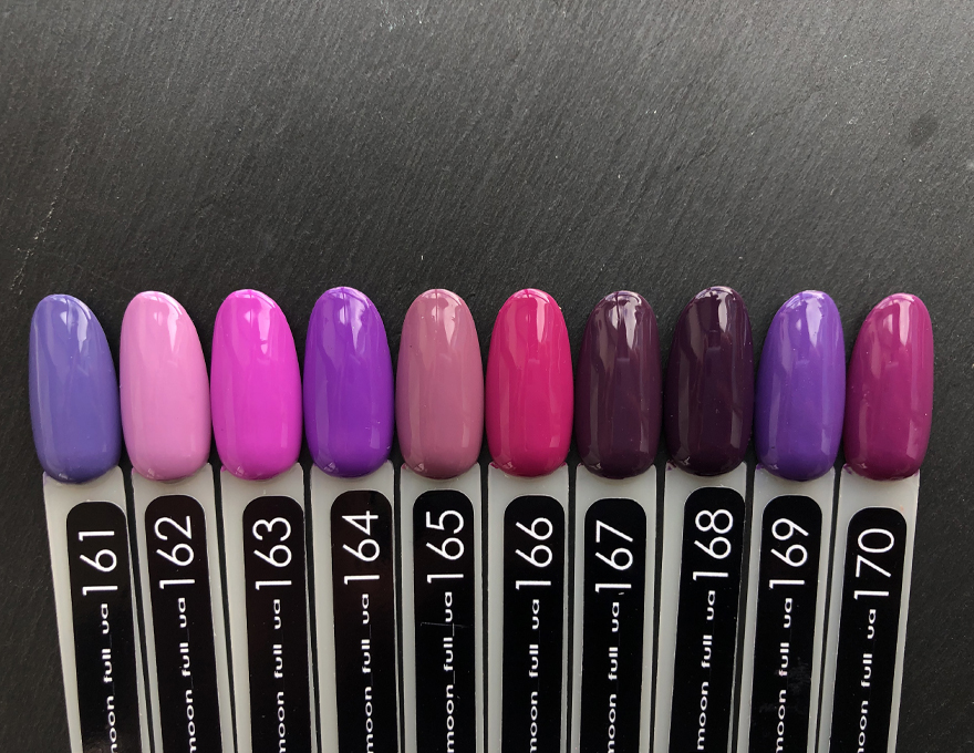 MOON FULL color Gel polish No. 167 gel-varnish (plum, enamel), 8 ml