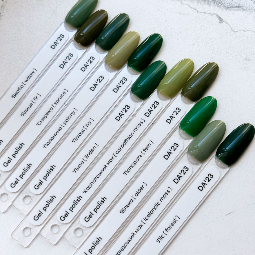 DA_23 Gel polish Icelandic moss [icelandic moss], 14 ml