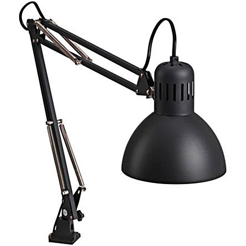 Lamp IKEA TERTIAL 703.554.55, black, (for table lighting and perfect highlights on nails)
