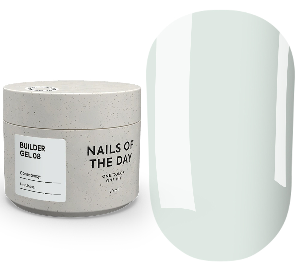 Nails Of The Day Гель для нігтів Builder gel 08, 30 мл