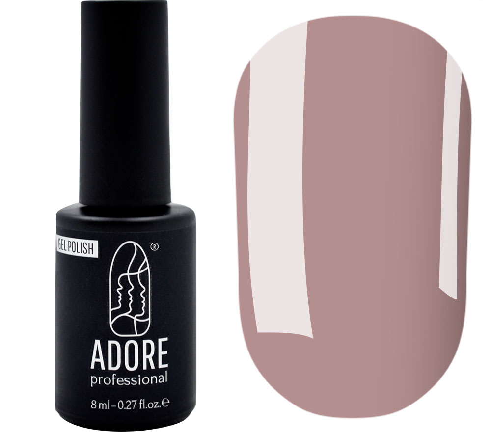 ADORE Professional Gel polish for nails MG-16 "chalcedony", 8 ml