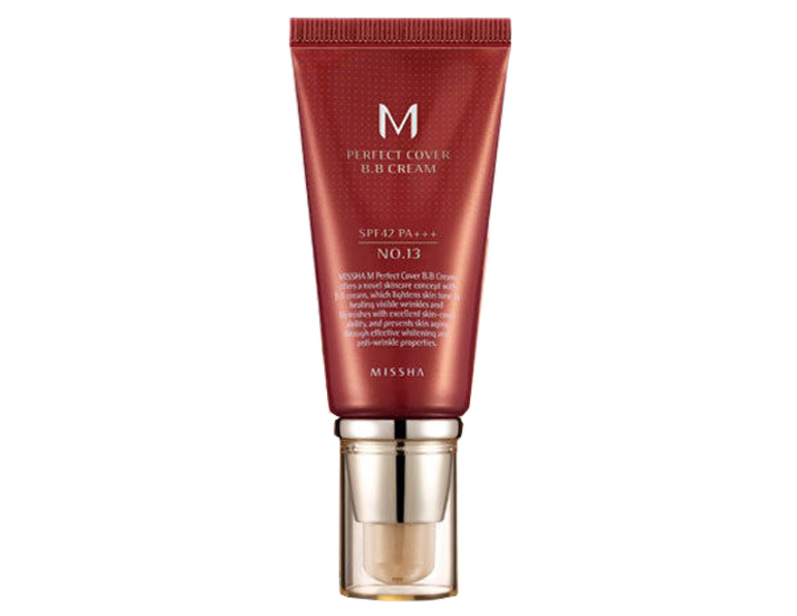 MISSHA M Perfect Cover BB Cream (SPF42 PA++), №13 (яркий беж), 50 мл