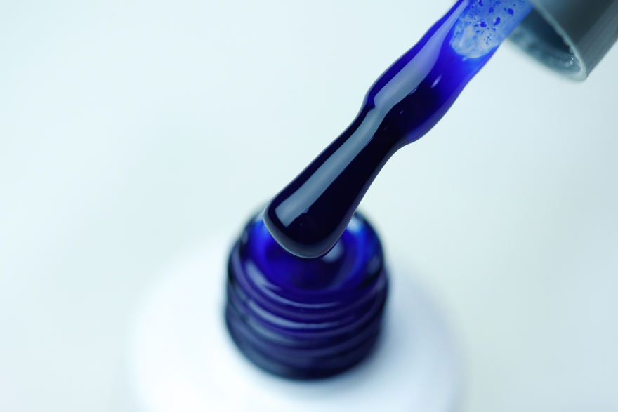 Gel Polish Atica Electric Blue GPM64 (bright blue), 7.5 ml