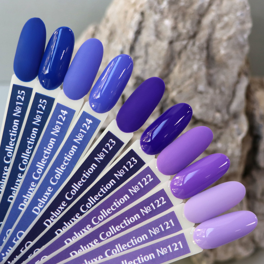 Gel Polish Komilfo Deluxe Series D124 (muted blue, enamel), 8 ml.