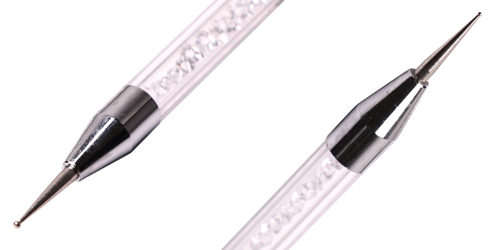 Komilfo Double tips dotting tool (1.2 mm / 0.8 mm) Komilfo Double tips dotting tool (1.2 mm / 0.8 mm)