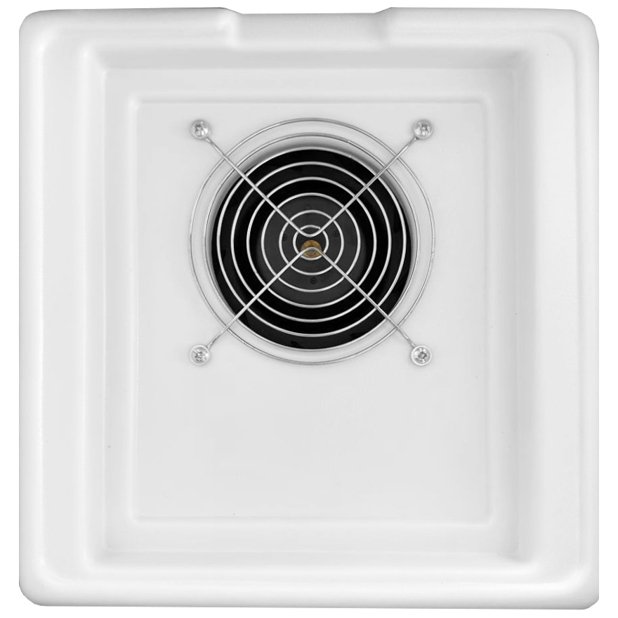 TERI Desktop manicure extractor hood 600M 2024 Ture-S white (metallic mesh) (1 year warranty)