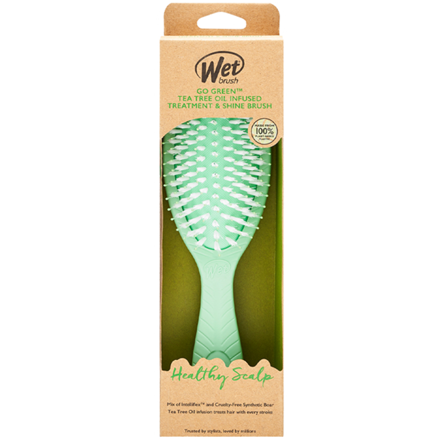 WET BRUSH Hair brush GO GREEN Treatment - Tea Tree Oil