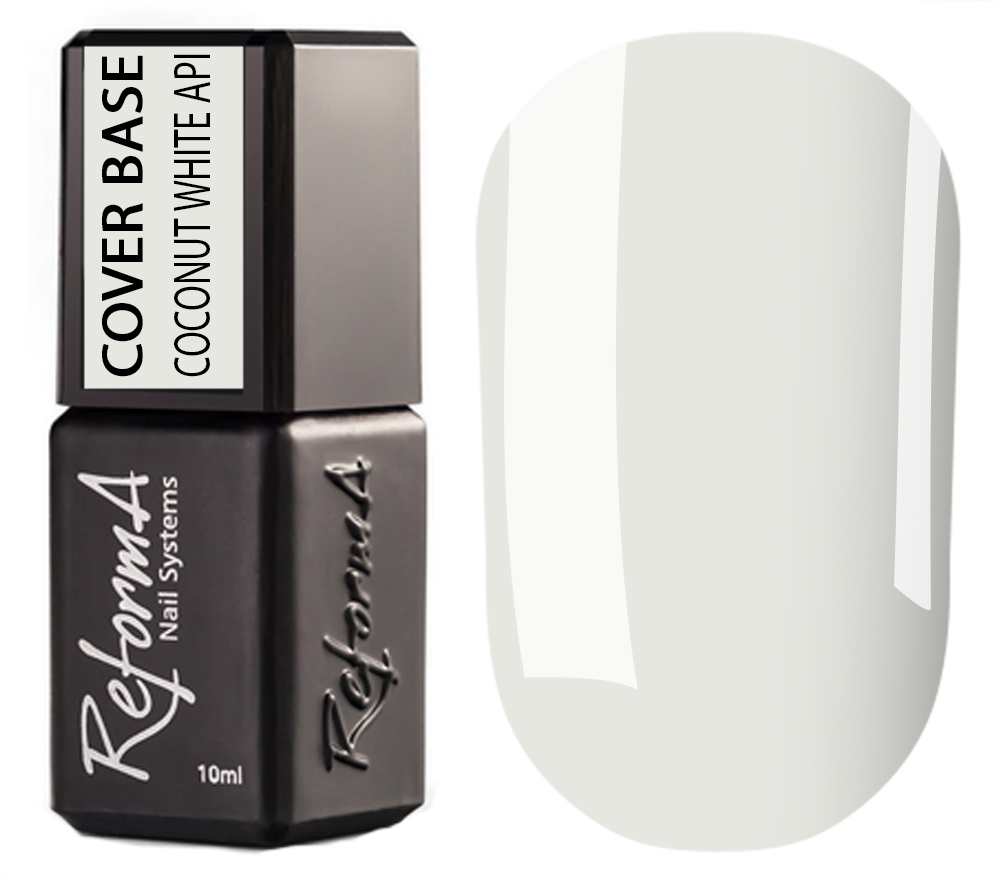 ReformA База для ногтей Cover Base API Coconut White, 10 мл