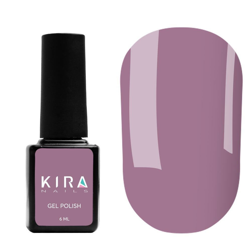 Kira Nails gel-varnish No. 115 (lilac-beige, enamel), 6 ml