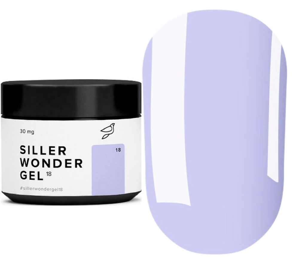 Гель Siller LED/UV Wonder Gel №01 Clear ( One Phase) прозрачный, 30 мл Гель Siller LED/UV Wonder Gel №01 Clear ( One Phase) прозрачный, 30 мл