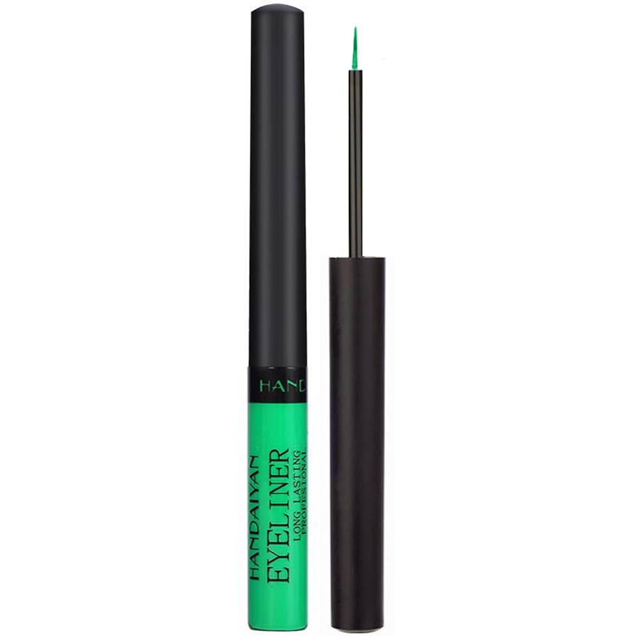 HANDAIYAN Matte Liquid Eyeliner №10 (зеленый) - Жидкая подводка для глаз, 2 г