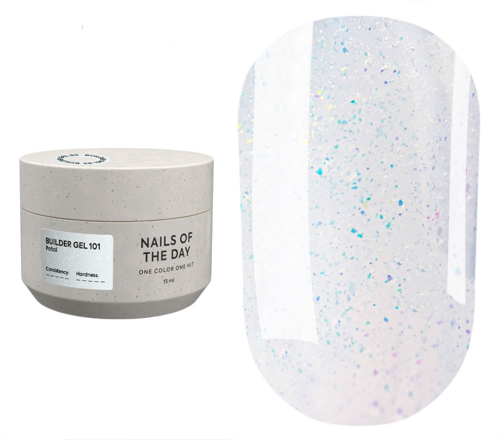 Nails Of The Day Гель для нігтів Builder gel 101, 15 мл Nails Of The Day Гель для нігтів Builder gel 101, 15 мл