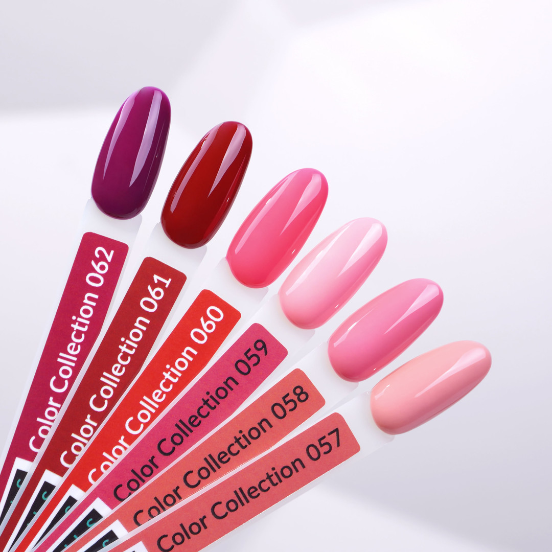 Kira Nails gel varnish No. 057 (salmon pink, enamel), 6 ml