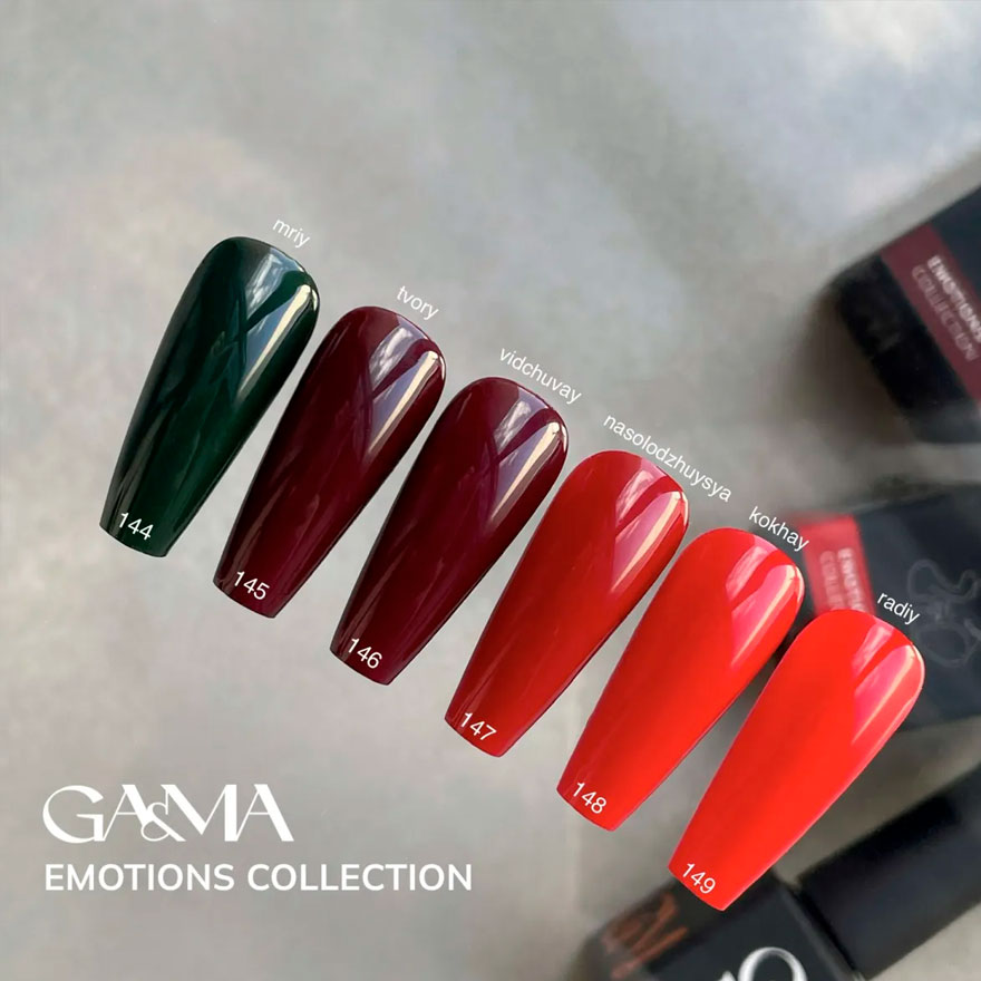 GA&MA Gel polish Art collection 153 Klod Mone, 10 ml