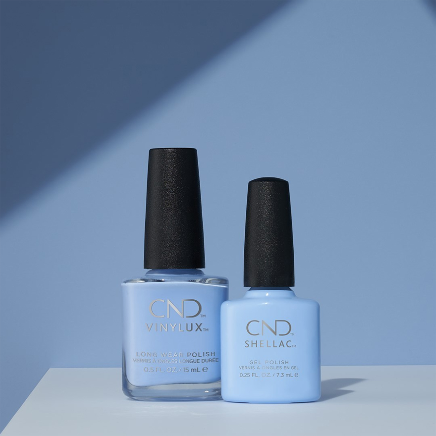 Varnish CND Vinylux - Chance Taker (372) (sky blue, enamel), 15 ml