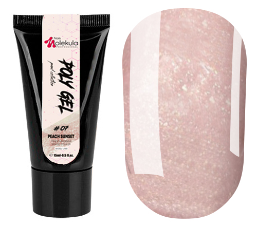 Molekula Poly Gel №07 Peach Sunset 15ml