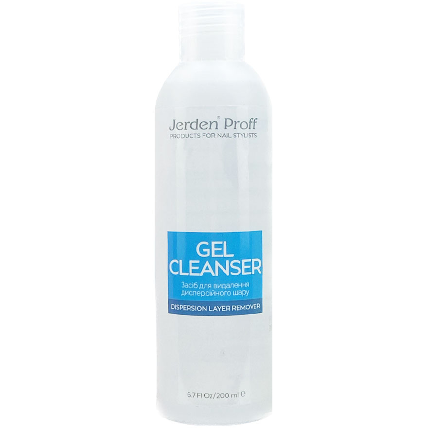 Jerden Proff Gel Cleanser - Means for removing the sticky layer, 200 ml