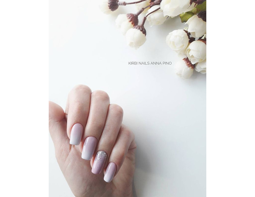 Gel varnish Atica Silver Sparkle GPM119 (silver sparkles), 7.5 ml