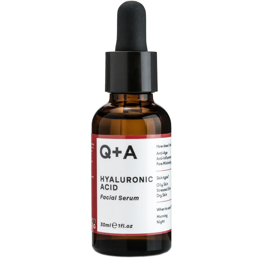 Q+A Facial serum with hyaluronic acid Hyaluronic Acid Facial Serum, 30 ml