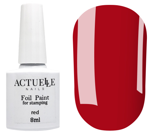 Actuelle Nails casting effect paint, red, 8 ml