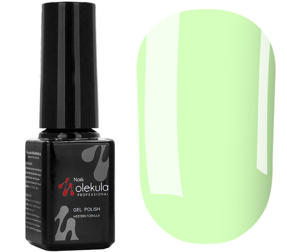 Molekula DIAMOND gel varnish No. 501 (silver, with sparkles and mica), 6 ml