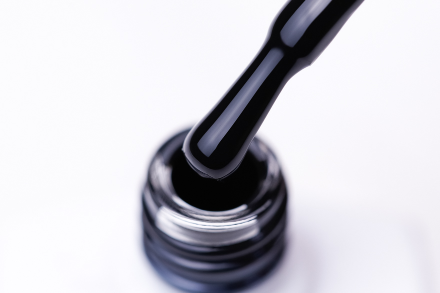 Molekula gel varnish No. 002 (black, enamel), 6 ml