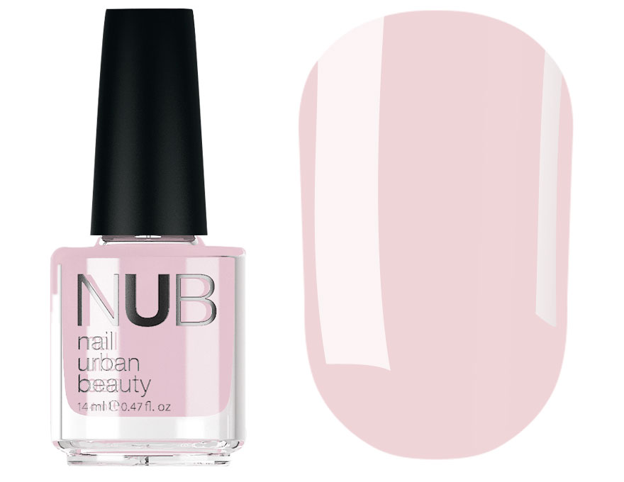 Nail polish NUB 040 Frosty Morning (pale pink, enamel), 14 ml