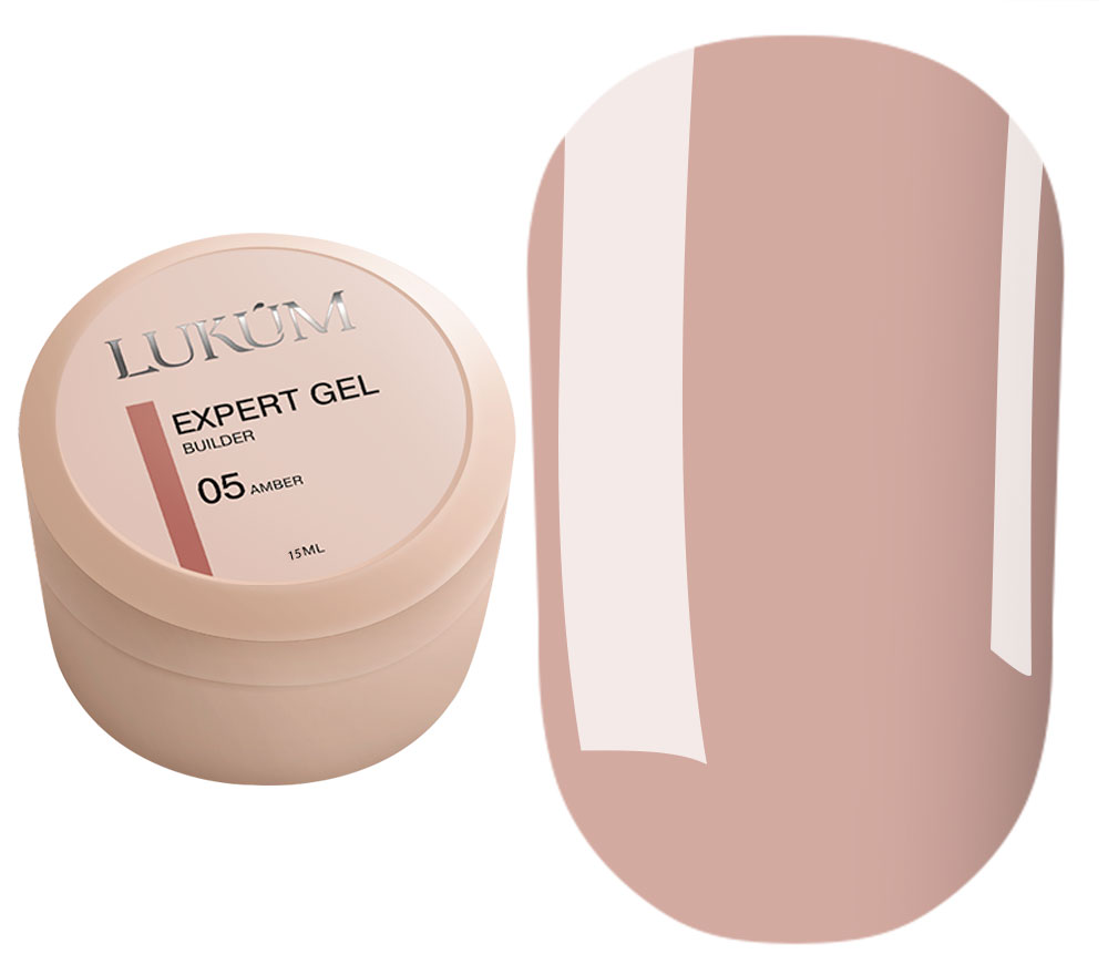 Lukum Гель для ногтей Expert Builder Gel №05, 15 мл