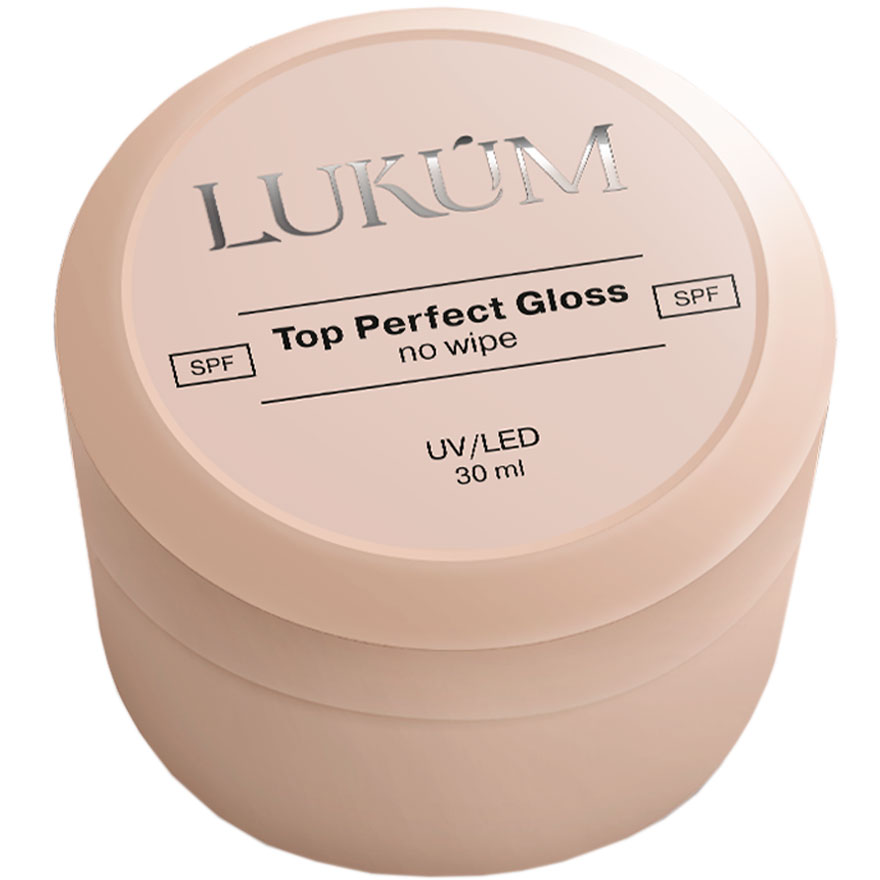 Lukum Топ для ногтей Perfect Top Gloss, 30 мл