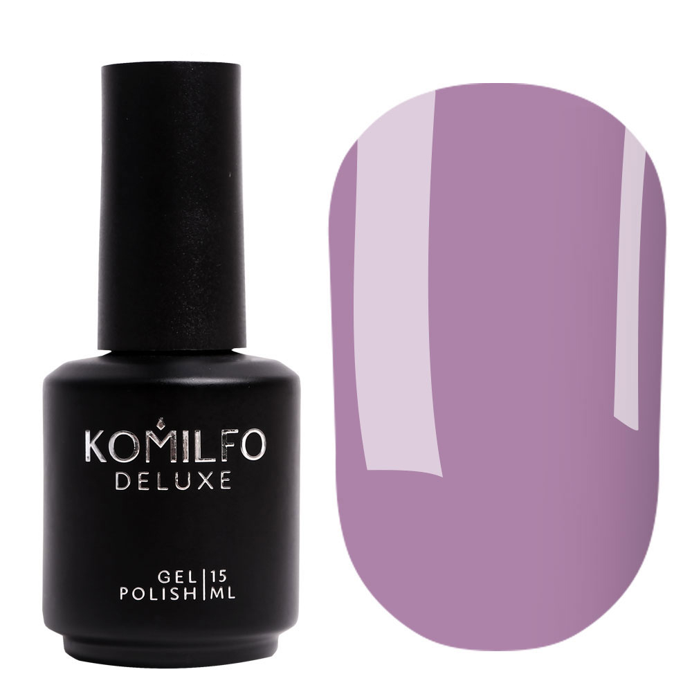 Gel polish Komilfo Deluxe Series D313 (violet yarn, enamel), 15 ml.