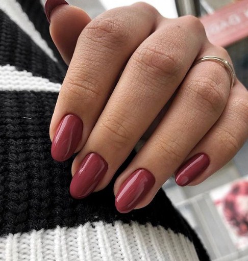 Гель-лак NUB 148 Melted Chocolate (красно-коричневый, эмаль), 8 мл