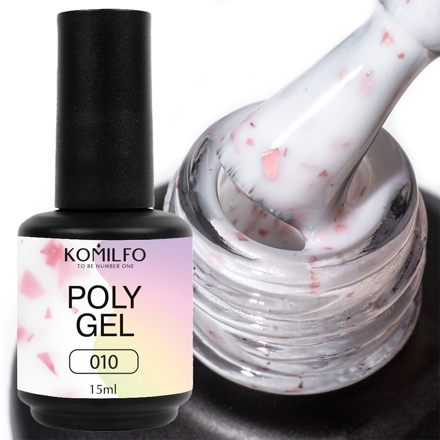 УЦІНКА до 07.2026 Komilfo PolyGel 010, 15 мл
