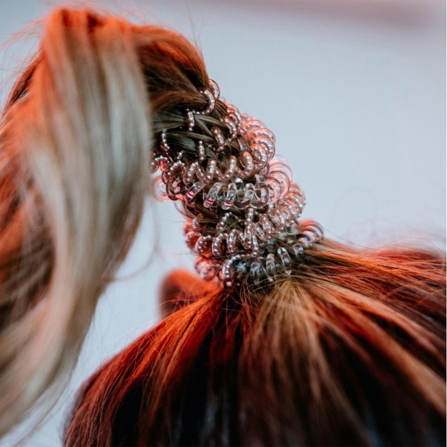 Invisibobble Резинка-браслет для волос SLIM Pink Monocle Invisibobble Резинка-браслет для волос SLIM Pink Monocle